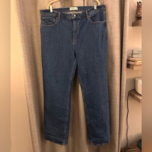 Abercrombie & Fitch Relaxed Fit Blue Jeans